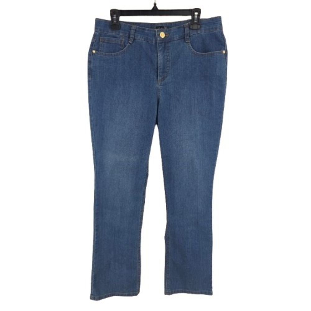 Nicole Miller New York Bootcut High Rise Jeans Womens 12
